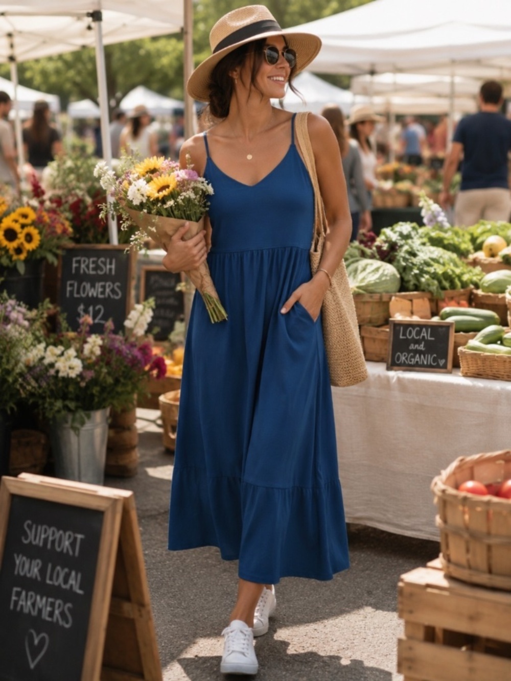 Athleta Elation V-Neck Hybrid Dress